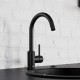 Кухонный смеситель BLANCO MIDA черный матовый