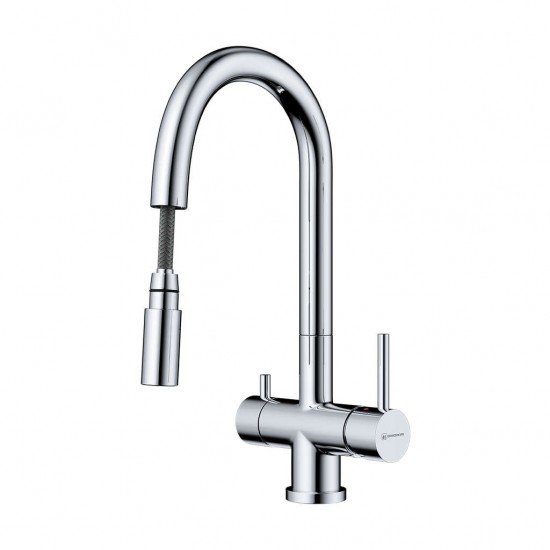 Кухонный смеситель OMOIKIRI AKITA-S латунь