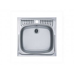 ALVEUS BASIC 130 NAT-60 465X465 1X нерж.сталь мойка