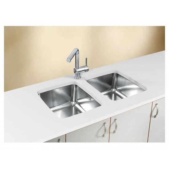 ALVEUS  LUNO 20 SAT 90 FI 340X400 U нерж.сталь