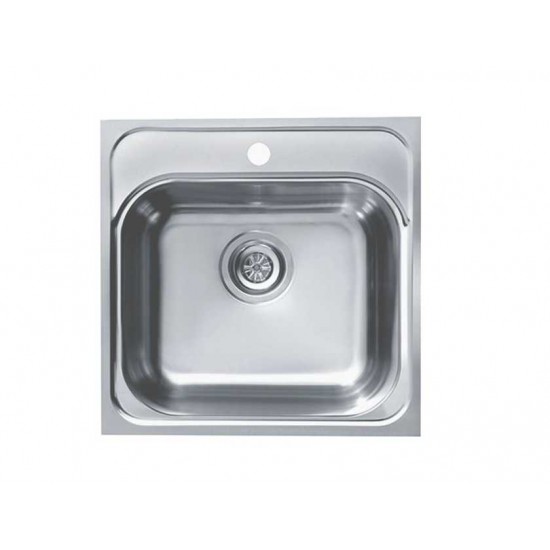 ALVEUS BASIC 140 NAT-90 465 X 465 1X  нерж.сталь