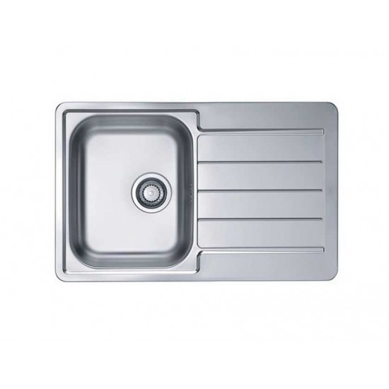 ALVEUS LINE 80 NAT-90 790X500 1X нерж.сталь мойка