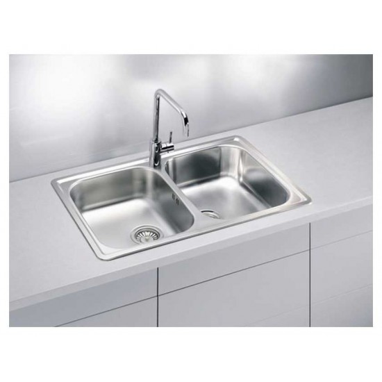 ALVEUS LINE 90 NAT-90 790X500 2X  нерж.сталь