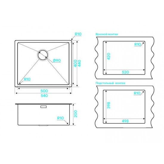 Kuchenstern KRAFT 60 PVD золото