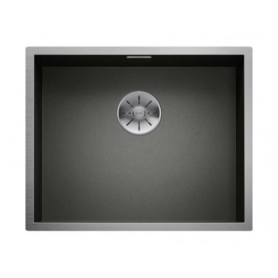 Blanco ZEROX 500-U In Fino нерж. сталь Dark Steel  (стоп)