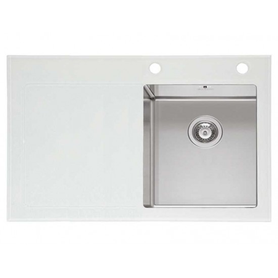 Imenza Charisma 1B 1D  (86X53) белая (чаша справа)