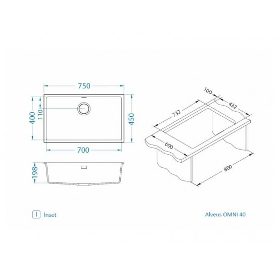 ALVEUS OMNI 40 GRANITAL ARCTIC-G11