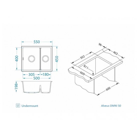 ALVEUS OMNI 50 GRANITAL BEIGE-G55