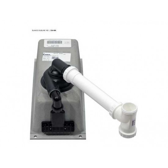 Blanco SUBLINE 160-U SILGRANIT PuraDur черный c отв.арм. InFino