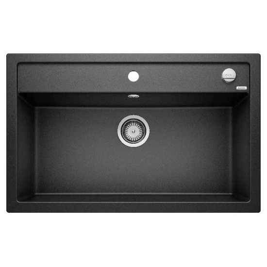 Blanco DALAGO 8 SILGRANIT PuraDur черный с клапаном-автоматом