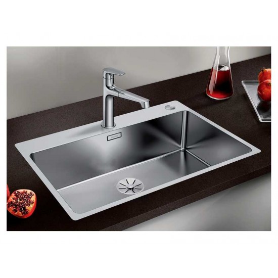 Blanco ANDANO 700-IF/A InFino нерж. сталь  (клапан-автомат PushControl)