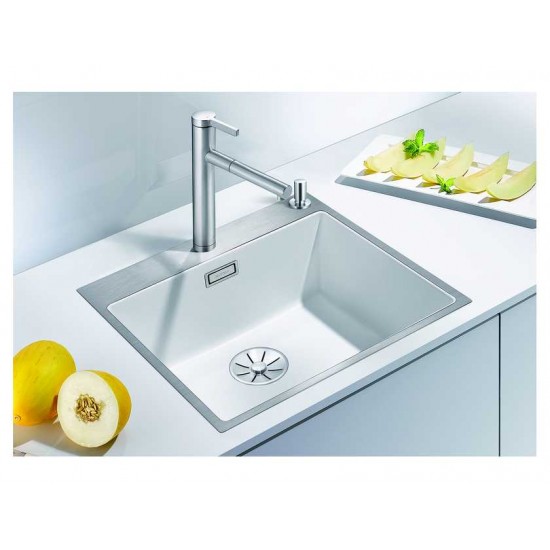 Blanco SUBLINE 500-IF/A SteelFrame  InFino белый