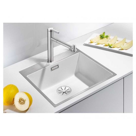 Blanco SUBLINE 500-IF/A SteelFrame  InFino белый