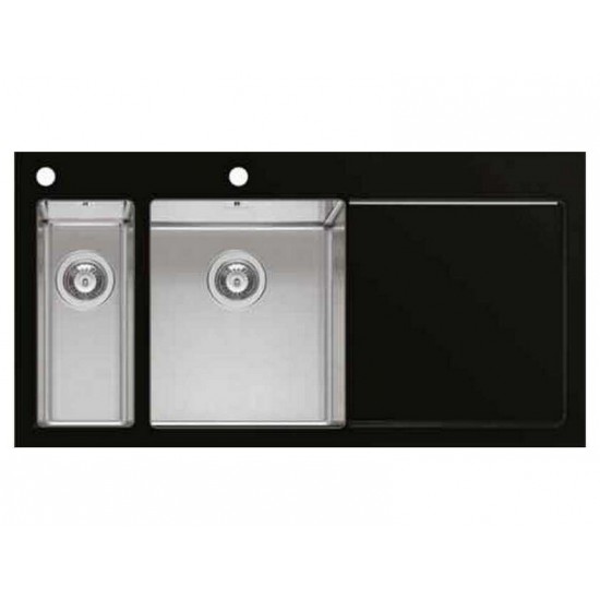 Imenza Charisma 1/2 1B 1D чёрная  (чаша справа)