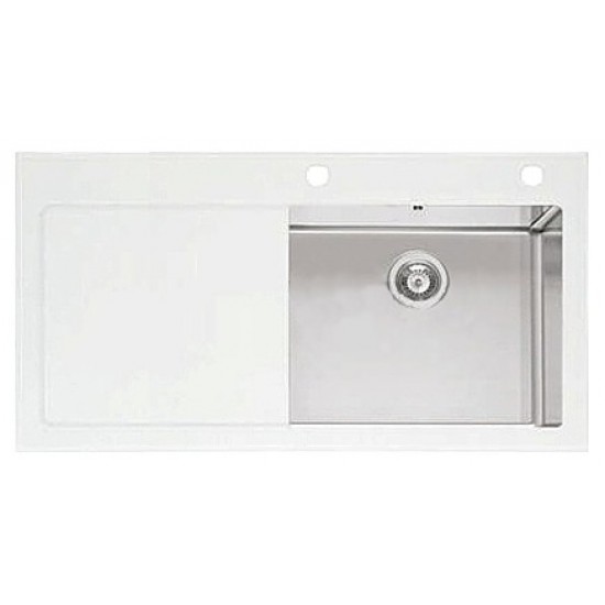 Imenza Charisma 1B 1D  (100X53) белая (чаша справа)