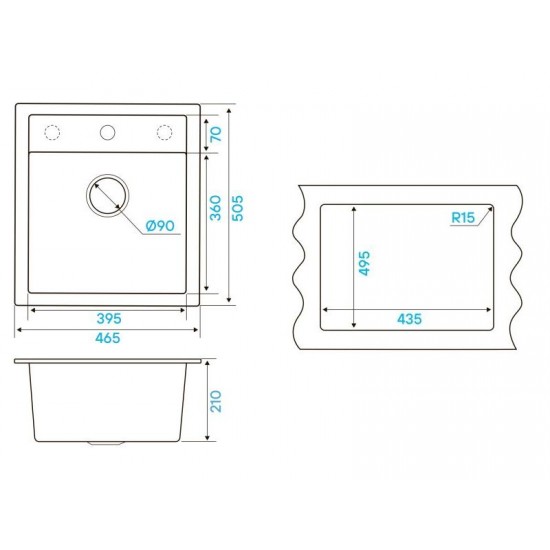 Kuchenstern TOP 45 Ku-Granit