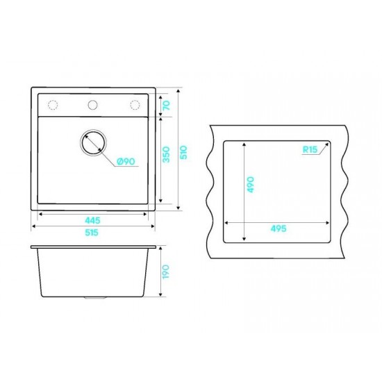 Kuchenstern TOP 50 Ku-Granit