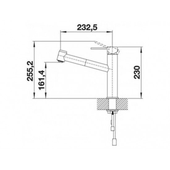 Blanco AMBIS-S нержавеющая сталь