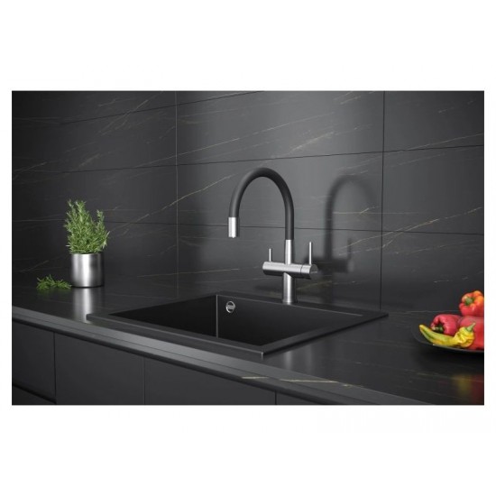 Kuchenstern WURM-FE ворон.сталь с подключением фильтра