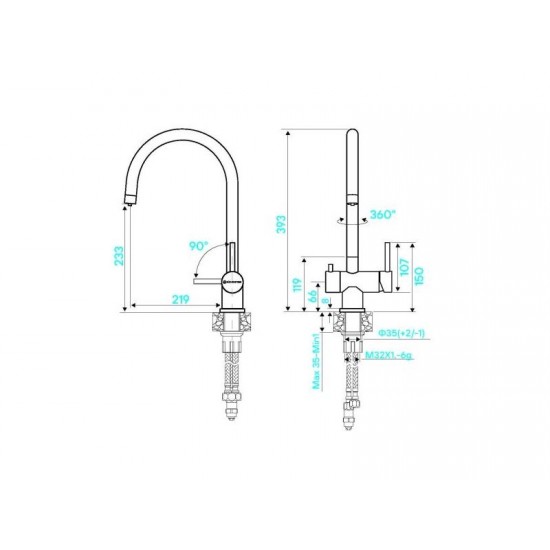Kuchenstern DRIM-F нерж.сталь