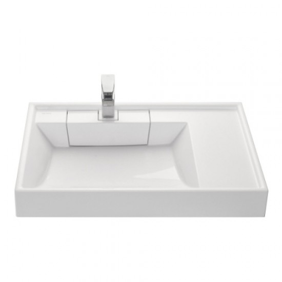 Раковина над стиральной машиной Акватон Рейн 80 см белая 1A72113KRW010
