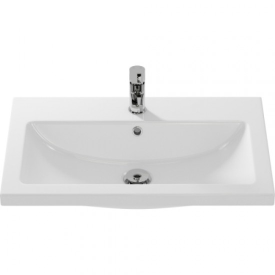 Раковина Cersanit Como 70 см белая S-UM-COM70/1-w