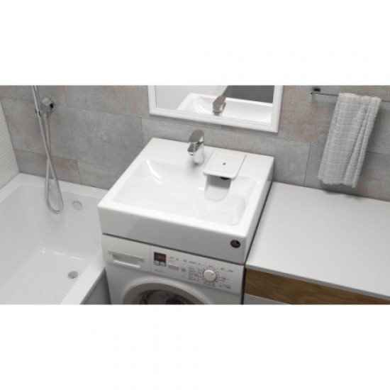 Раковина над стиральной машиной Paulmark Berg 60 см белая PM710431