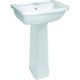 Раковина VitrA Form 300 55 см с пьедесталом 9602B003-7650