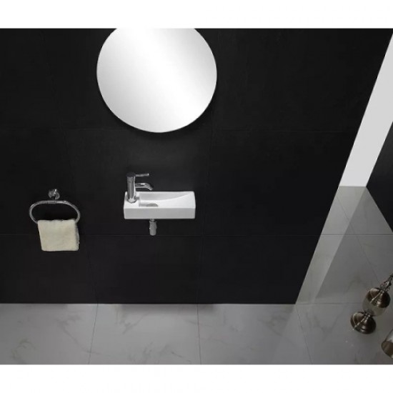 Раковина Ceramalux N 38 см правая 9048FR