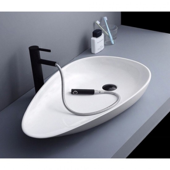 Раковина Ceramalux N 76 см белая 7862