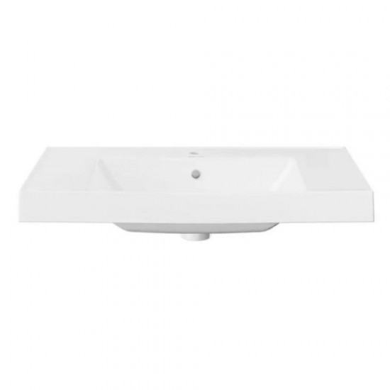 Раковина Kerama Marazzi Cubo 80 см с крепежом CU.wb.80