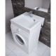 Раковина над стиральной машиной Paulmark Welt 60 см белая PM730431