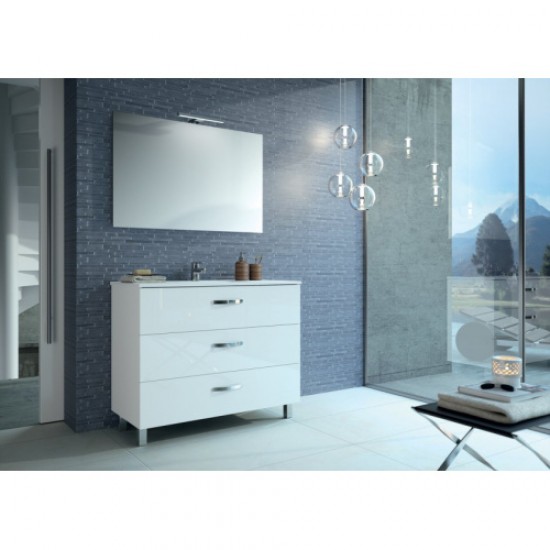 Раковина Jacob Delafon Ola 101 см белая EXUA112-00