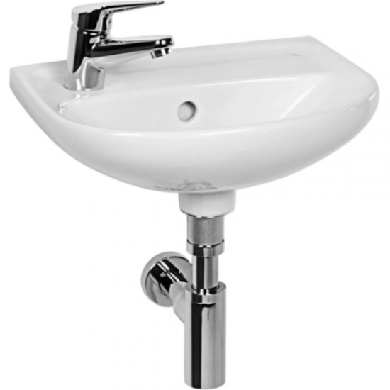 Раковина Jika Lyra 40 см отверстие под смеситель слева 8.1527.1.000.105.9