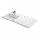 Раковина над стиральной машиной Акватон Лондри 120 см левая 1A72843KLH01L