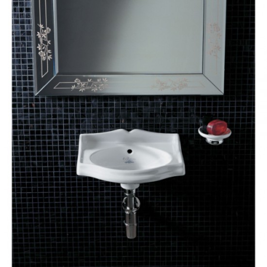 Раковина Simas Arcade 37 см отверстие под смеситель слева AR035bi*1sx