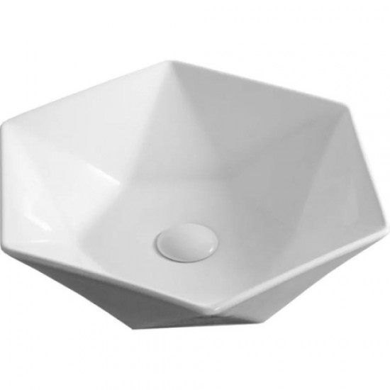 Раковина BelBagno 41 см накладная BB1344A