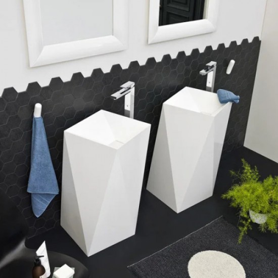 Раковина ArtCeram One Shot Sharp OSL008 OSL008 01 00