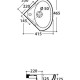 Раковина угловая Globo Torano VA020 VA020.BI