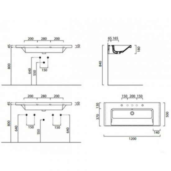 Раковина GSI Norm 8624
