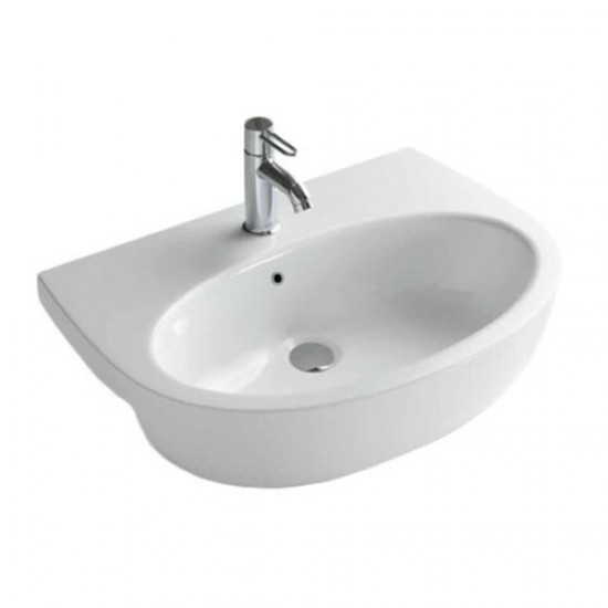 Раковина полувстраиваемая Globo Grace GR015 GR015.BI