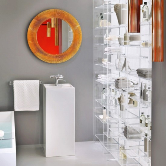 Раковина напольная Laufen Kartell 8.1133.1.000.111.1 37.5х43.5х90 см