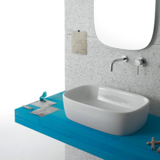 Раковина накладная Globo Genesis GE044 GE044.BI