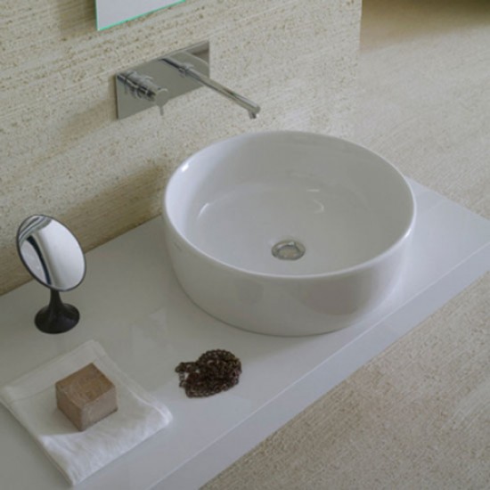 Раковина накладная Globo Bowl+ GE048 GE048.BI