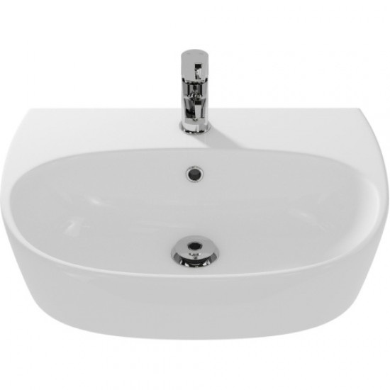 Раковина накладная Cersanit Street Fusion S-UM-SFU60/1-w 60х45 см