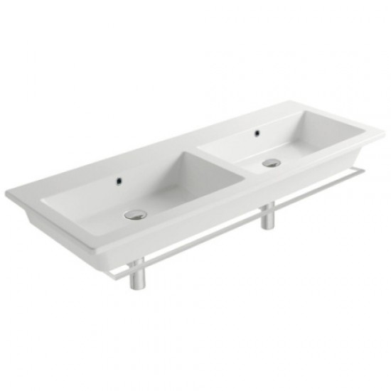 Раковина двойная Globo Forty3 FO125