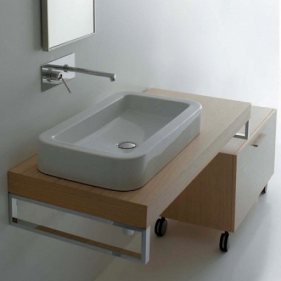 Раковина накладная Globo Stone SS060