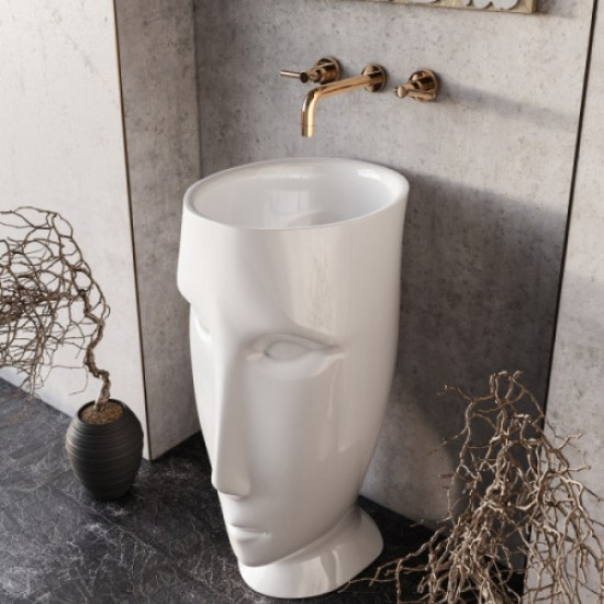 Раковина свободностоящая Kerasan Artwork Moloco 4741