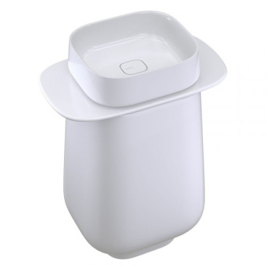 Раковина напольная Salini Oriente Totem белая матовая 1303101M