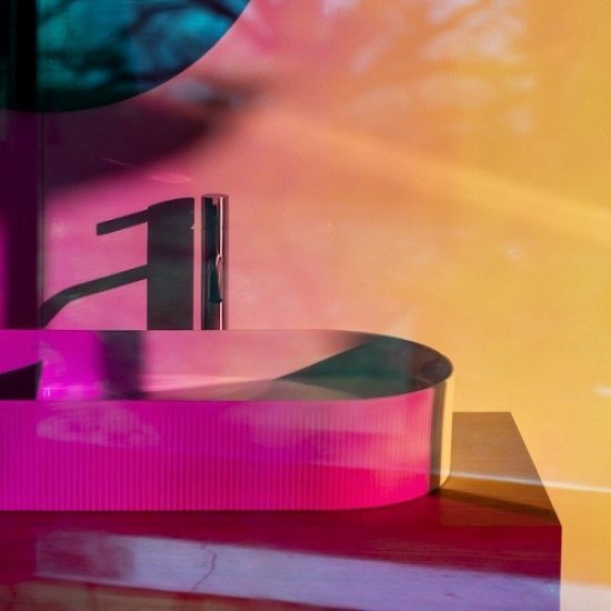 Раковина Laufen Sonar 100 см с наружным декором 8.1234.9.000.112.1